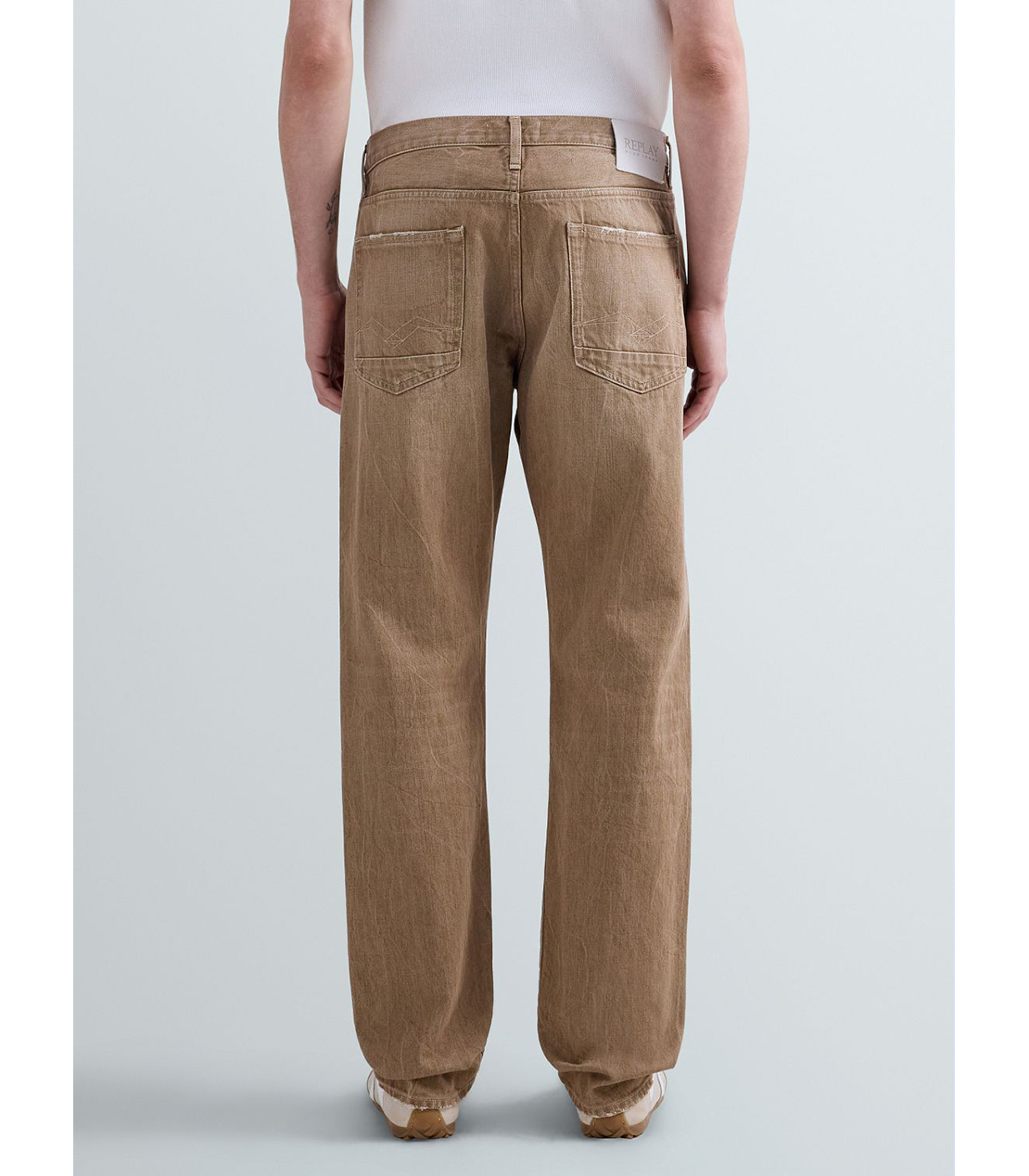 ストレートフィットAIDEEN カラーデニム 詳細画像 ブラウンシュガー 3